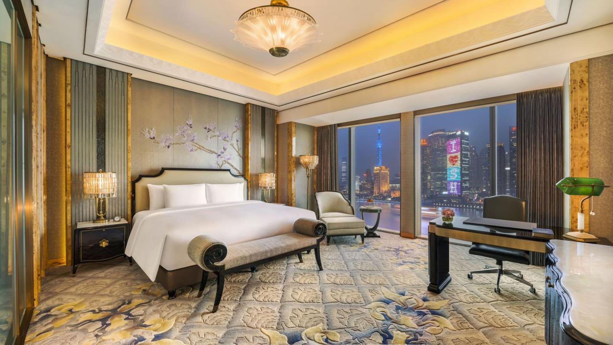 Hotel Wanda Reign on the Bund Shanghai Exterior foto