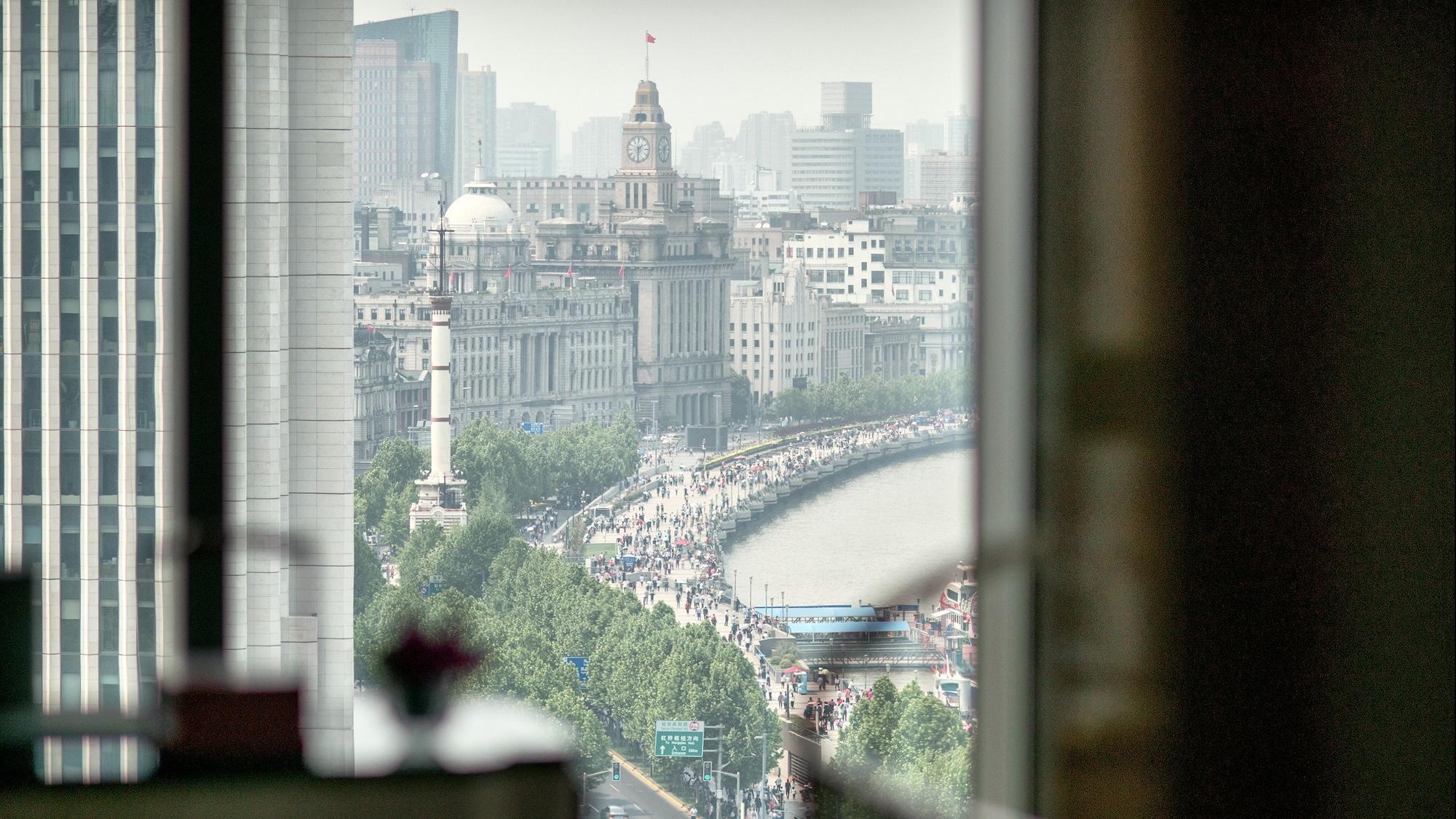 Hotel Wanda Reign on the Bund Shanghai Exterior foto